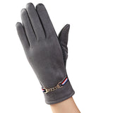 Casual Suede Wrist Button