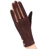 Casual Suede Wrist Button