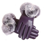 Fur Faux Dry Gloves